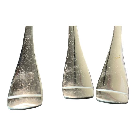 Oneida Mercer Mirror Stainless Steel Tablespoons Set of 3 Discontinued - Picture 7 of 9